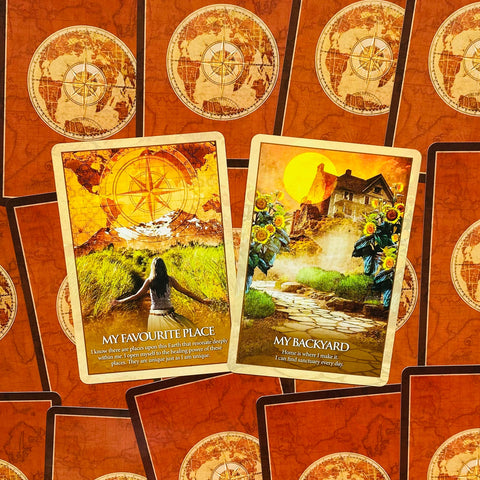 Earth Power Oracle cards Blue Angel