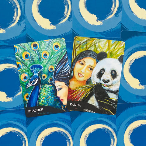 The Zen Of Animals Oracle Cards Blue Angel