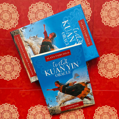 Wild Kuan Yin Oracle Cards Blue Angel