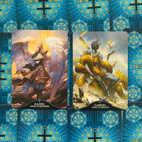 Angelarium Oracle Of Emanations Cards Lo Scarabeo