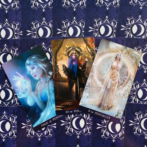 De La Nuit Tarot Cards Lo Scarabeo