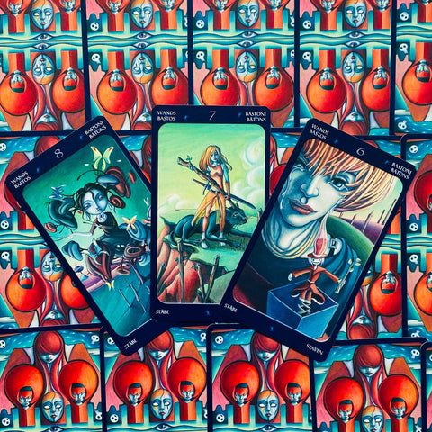 Tarot of the Sweet Twilight cards Lo Scarabeo