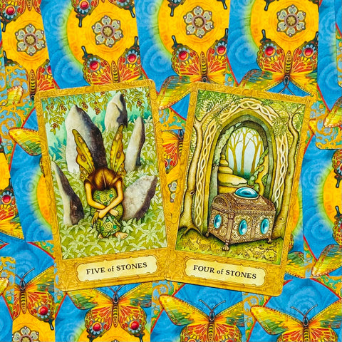 Chrysalis tarot cards and book set US Games Systems