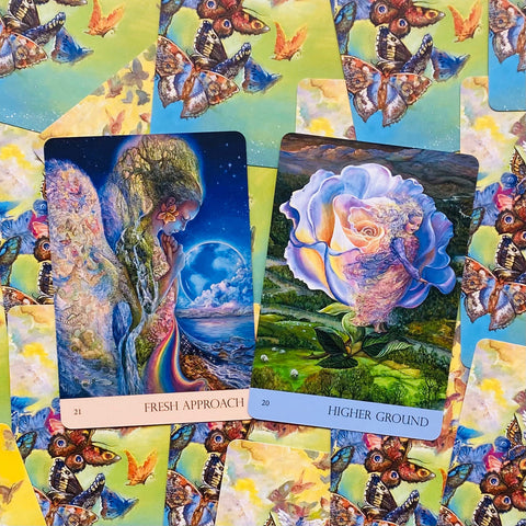 Natures Whispers Oracle Cards Blue Angel