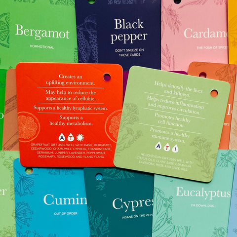 Essential Oil Flashcards cards Rockpool