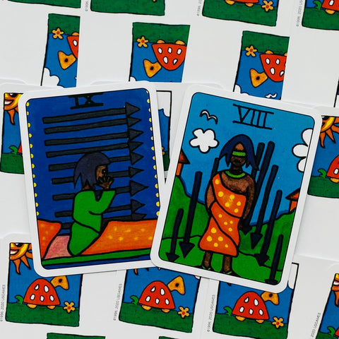 African Tarot Cards US Games Systems