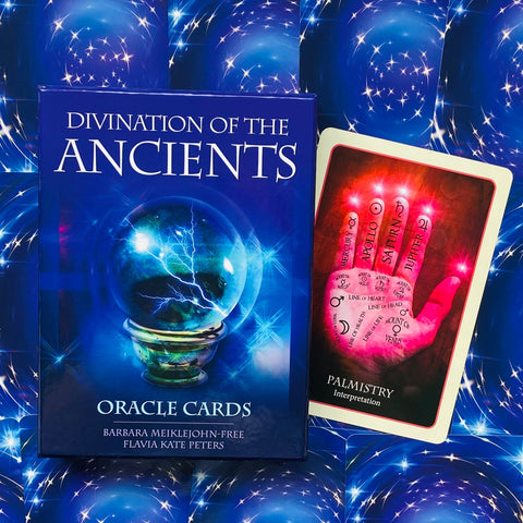 Divination of the Ancients Oracle cards Blue Angel