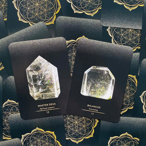 Master Teacher Crystal Oracle Cards Rockpool
