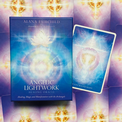 Angelic Lightwork Healing oracle Blue Angel