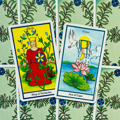 The Herbal Tarot cards US Games Systems