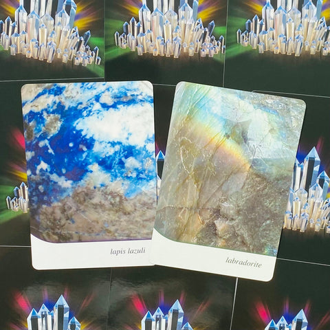 Crystal Oracle cards Blue Angel