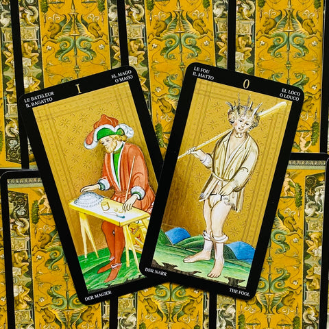 Golden Visconti Grand Trumps Tarot Cards Lo Scarabeo