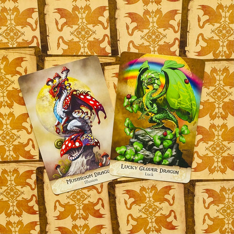 Field Guide To garden Dragons Tarot Cards Deck US Games Systems