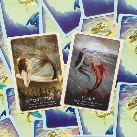 Oracle Of The Mermaids cards Blue Angel