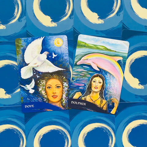 The Zen Of Animals Oracle Cards Blue Angel