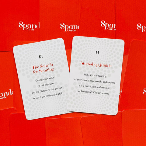Spanda Cards For The Entrepreneurial Spirit Beyond Words