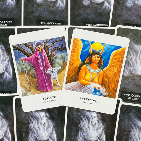 The Goddess Oracle cards and book set US Games Systems