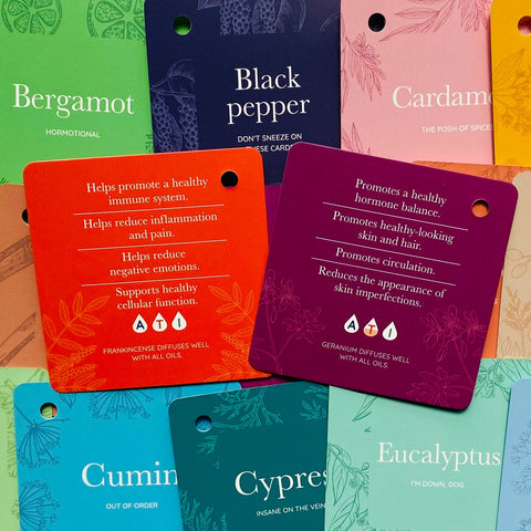 Essential Oil Flashcards cards Rockpool