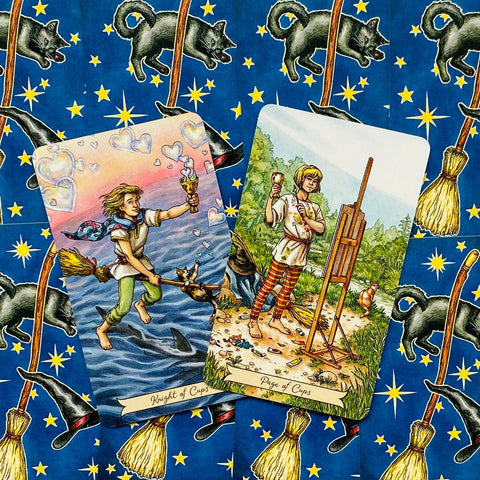 Everyday Witch mini Tarot cards Llewellyn