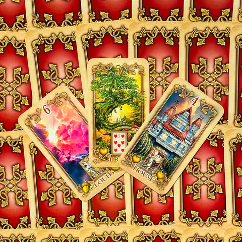 Lustrous Lenormand Oracle Cards Llewellyn