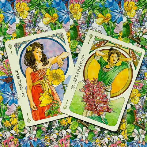 Flower Oracle Cards Lo Scarabeo