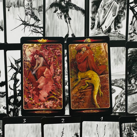 Tarot Of The Secret Forest cards Lo Scarabeo