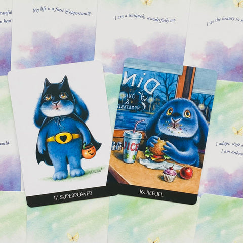 Inner Child Oracle cards Blue Angel