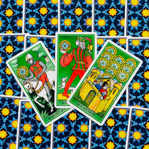Dame Fortunes Wheel Tarot Cards Lo Scarabeo