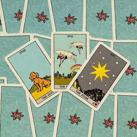 Pixie Astounding Lenormand cards in a tin