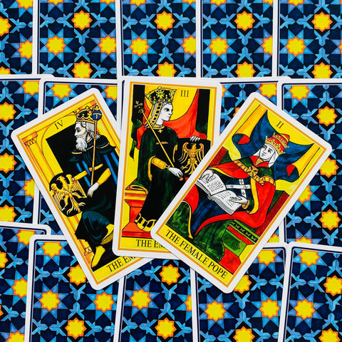 Dame Fortunes Wheel Tarot Cards Lo Scarabeo