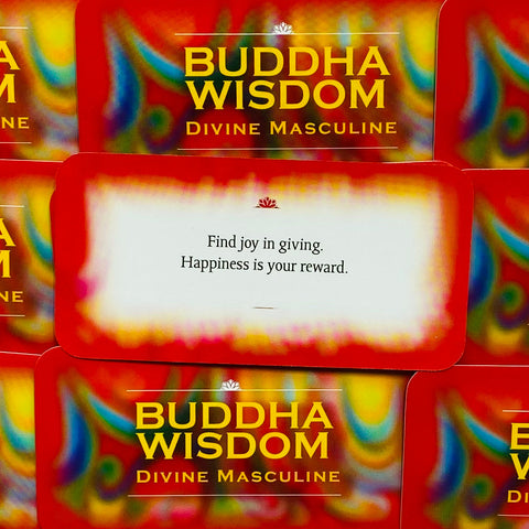 Inspirational Buddha Wisdom Divine Masculine cards US Games Systems