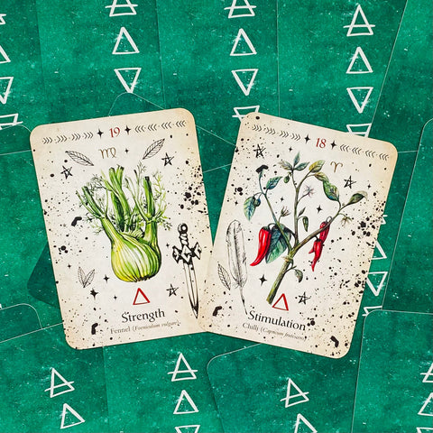 Green Witch Oracle Cards Rockpool