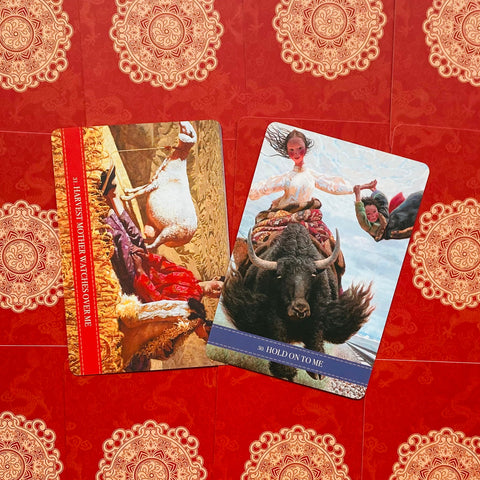 Wild Kuan Yin Oracle Cards Blue Angel