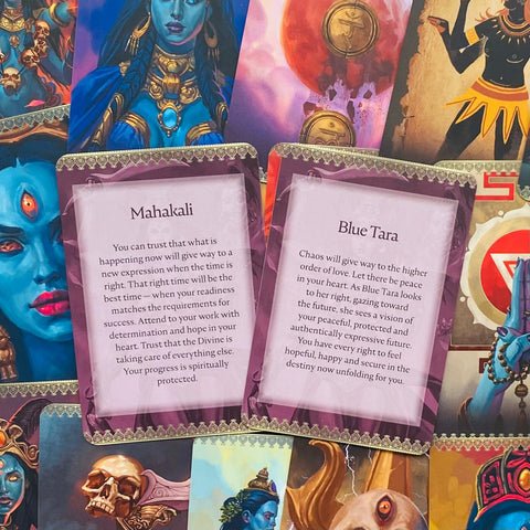 Kali Oracle Pocket Edition Cards Blue Angel