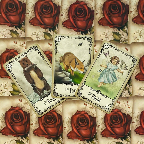Under The Roses Lenormand cards US Games Systems