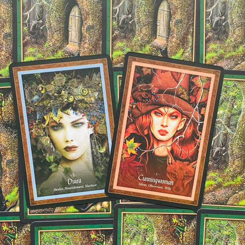 The Faery Forest Oracle Cards Blue Angel