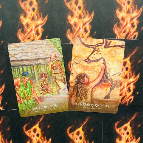 Ancestor Spirit Oracle Cards Blue Angel