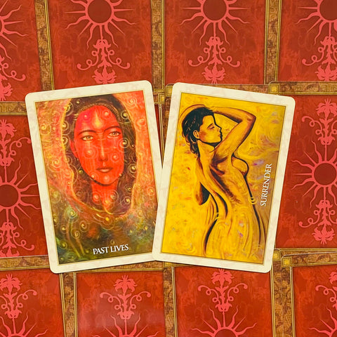 Magdalene Oracle cards Blue Angel