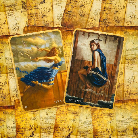 Mystical Healing Reading Cards Rockpool