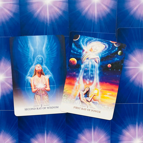 Lightworker Oracle cards Blue Angel