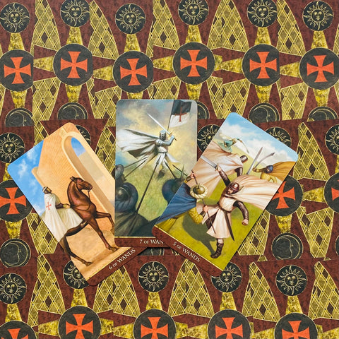 Knights Templar Tarot cards Lo Scarabeo