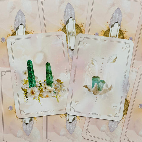 Astral Realms Crystal Oracle cards Rockpool