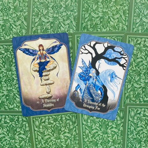 Faery Blessing Cards Blue Angel