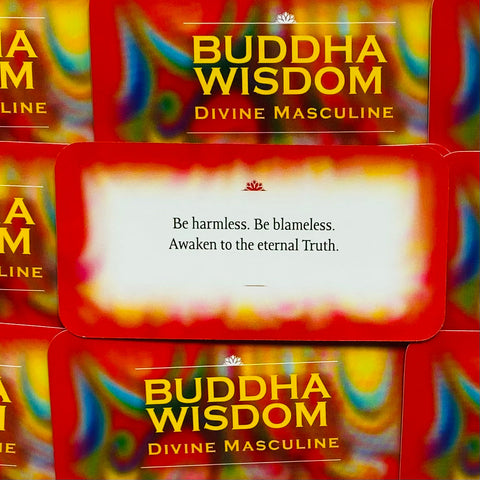 Inspirational Buddha Wisdom Divine Masculine cards US Games Systems
