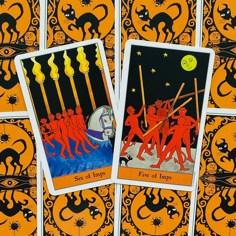 Tarot cards Halloween in a tin US Games Systems