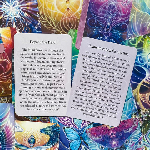 Beyond Lemuria Oracle Cards (pocket edition) Blue Angel