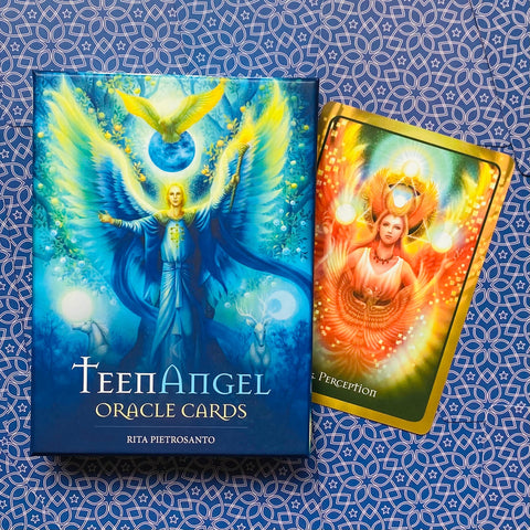 TeenAngel Oracle Cards taro cards Blue Angel
