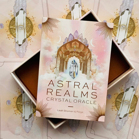 Astral Realms Crystal Oracle cards Rockpool