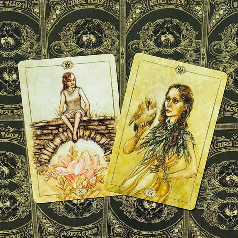 Hush Tarot cards US Games Systems