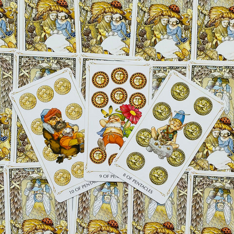 Tarot Of The Fairy Folk cards Lo Scarabeo